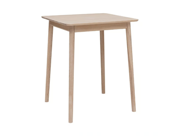 ZIGZAG 660BL - Square ash high table by Hans K - view 2